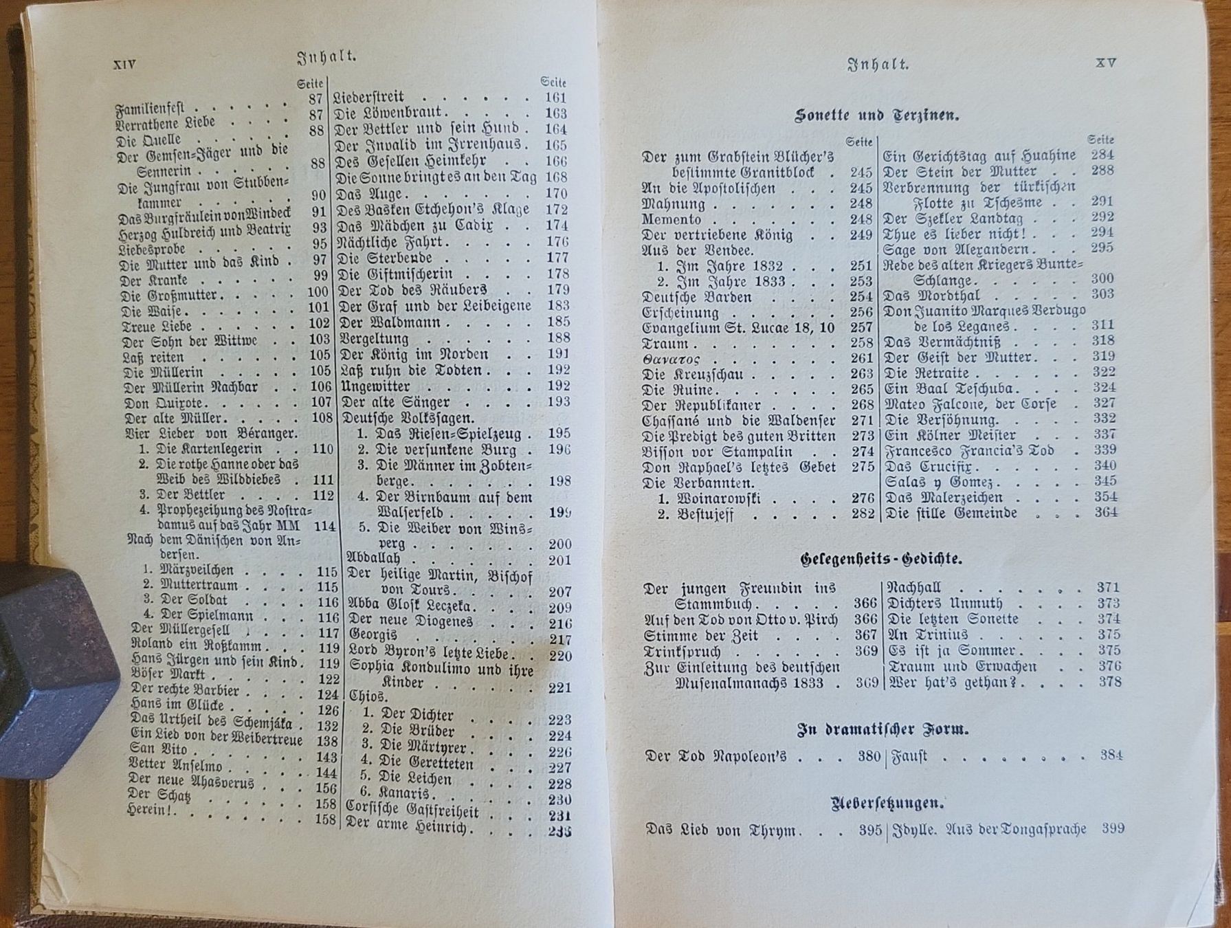 Livres: Gedichte von Adelbert von Chamisso, 1886 – D'occasion à Muttenz par Mithrur 3