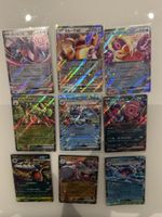 Set 9 carte Pokémon ex giapponesi olografiche nuove