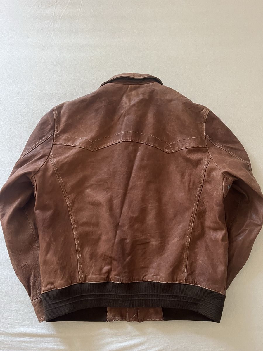 Giacche: Vintage Lederjacke Grösse S – Usato da Weinfelden venduto da nono2 2