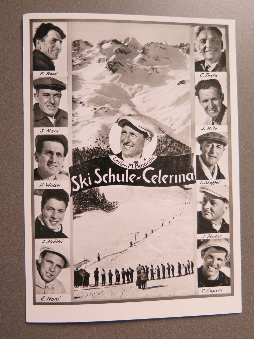 Ansichtskarten: CELERINA - SKI SCHULE CELERINA - INTERESSANT!!! – Gebraucht aus Wittenbach von lipasal