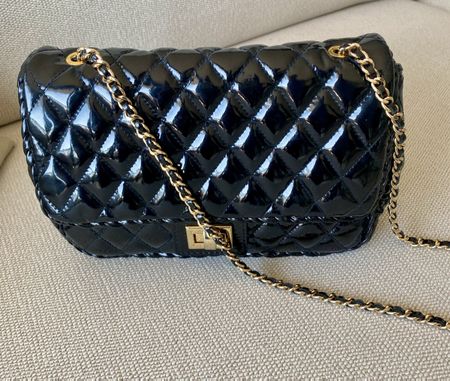 Elegante LACK-LEDERTASCHE - Made in Italy