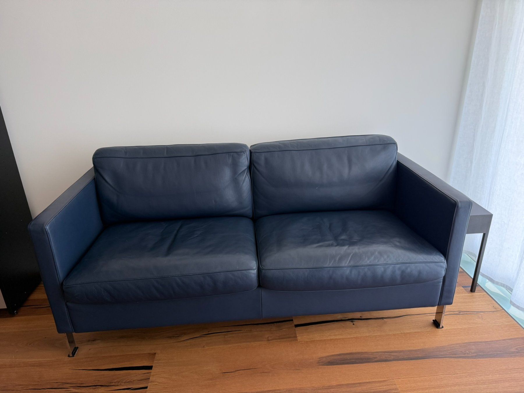 De Sede Sofas: DE SEDE Ledersofa in Blau, Typ DS 118 – Gebraucht aus Muri b. Bern von ris_m7jw