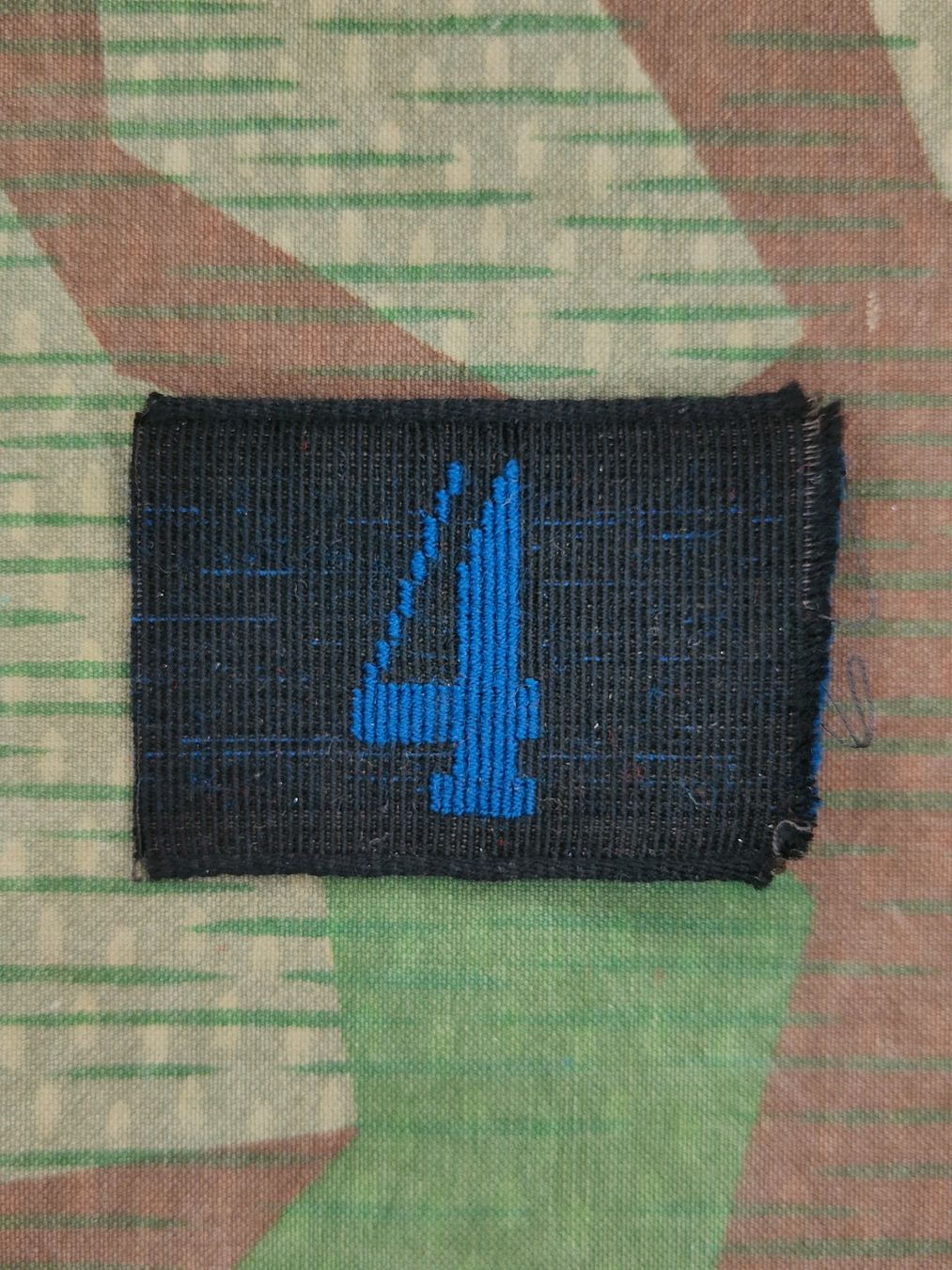 Schweizer Armee Uniformi: Achselschlaufe Ord. 1898 Nr. 4 – Usato da Bauma venduto da SwissMilitaria