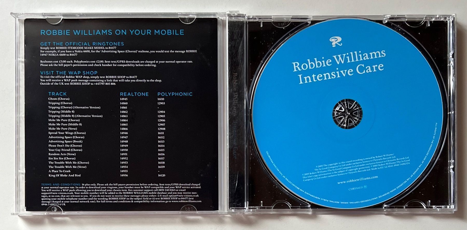 CD: Robbie Williams / Intensive Care – Usato da Näfels venduto da rottabi 2