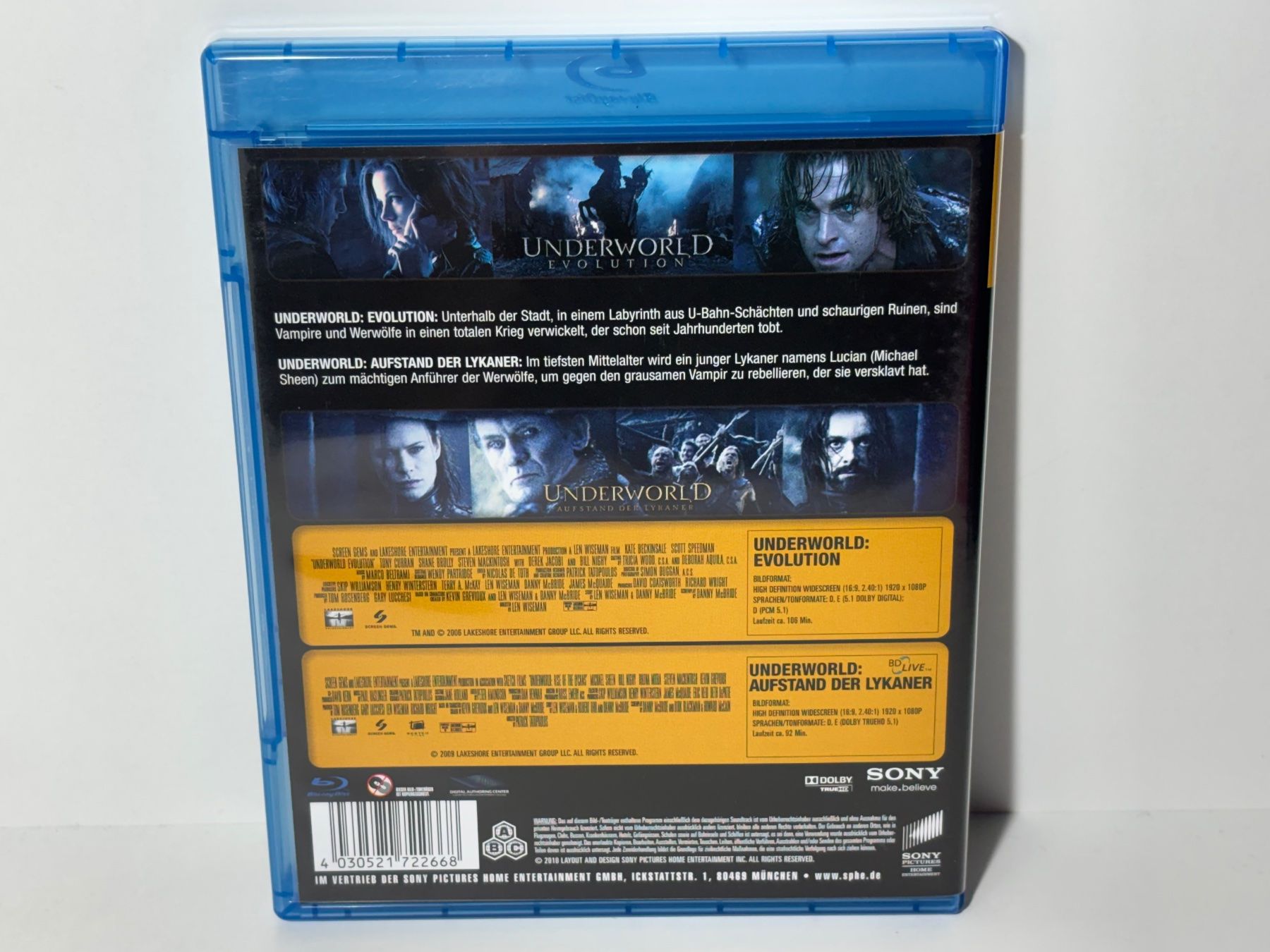 Tutti i DVDs: Underworld 1-5 Blu Ray – Usato da Wilderswil venduto da Sstriker 4