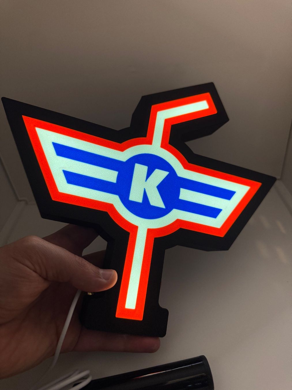 Lampen: Lightbox lumière led EHC KLOTEN – Neu (gemäss Beschreibung) aus Vicques von PAMB3D