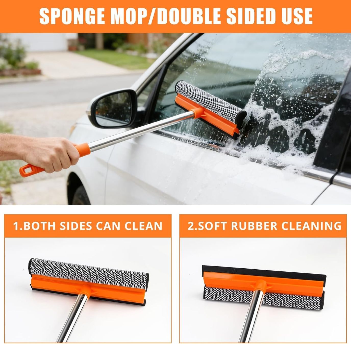 Altri articoli per la cura: Autowaschmopp 157cm Mikrofaser Set 3in1 – Nuovo e nell'imballaggio originale da Suhr venduto da SchnapperCH 3