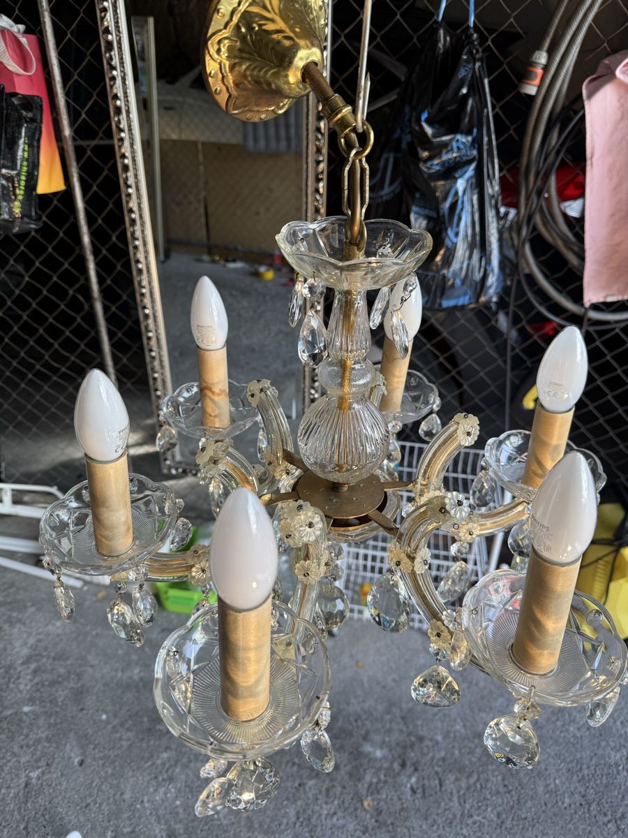 Lampadari & plafoniere: Schöner Glas Kronleuchter – Usato da Benglen venduto da Dubai1234