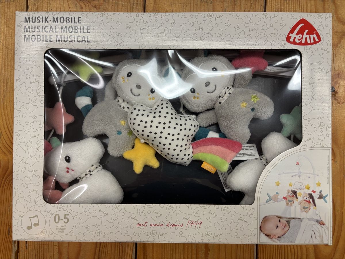Carillon: Fehn Musik-Mobile Einhorn – Nuovo e nell'imballaggio originale da Büren an der Aare venduto da Nikito2001