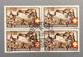 PP2  Viererblock Stempel 1.Aug.