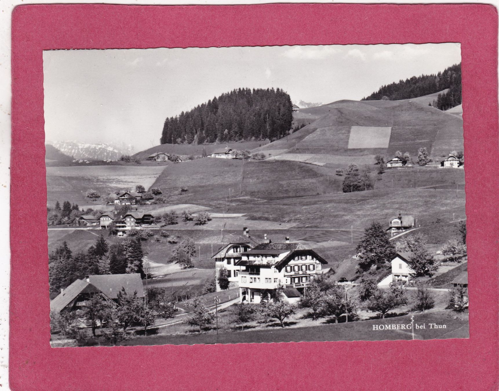 Cartes postales: Homberg bei Thun Pension Post 1966 – D'occasion à Herisau par Lisegrat2008