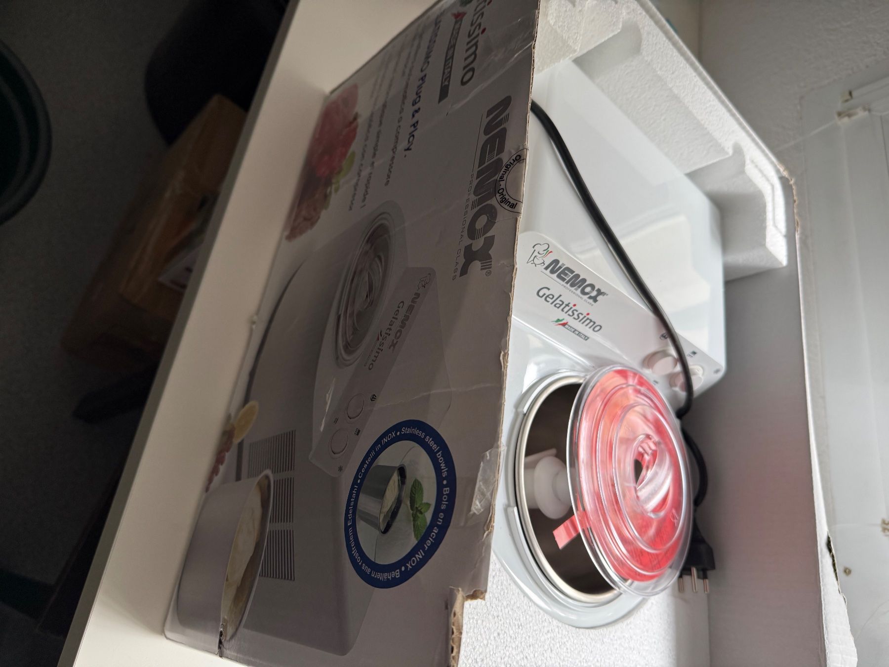 Appareils de cuisine: Glacemaschine, neuwertig – Neuf avec emballage d'origine à Höri par heckyy 1