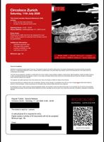 4x Circoloco Zurich Ticket - Regular Tickets Sa, 11.7.26