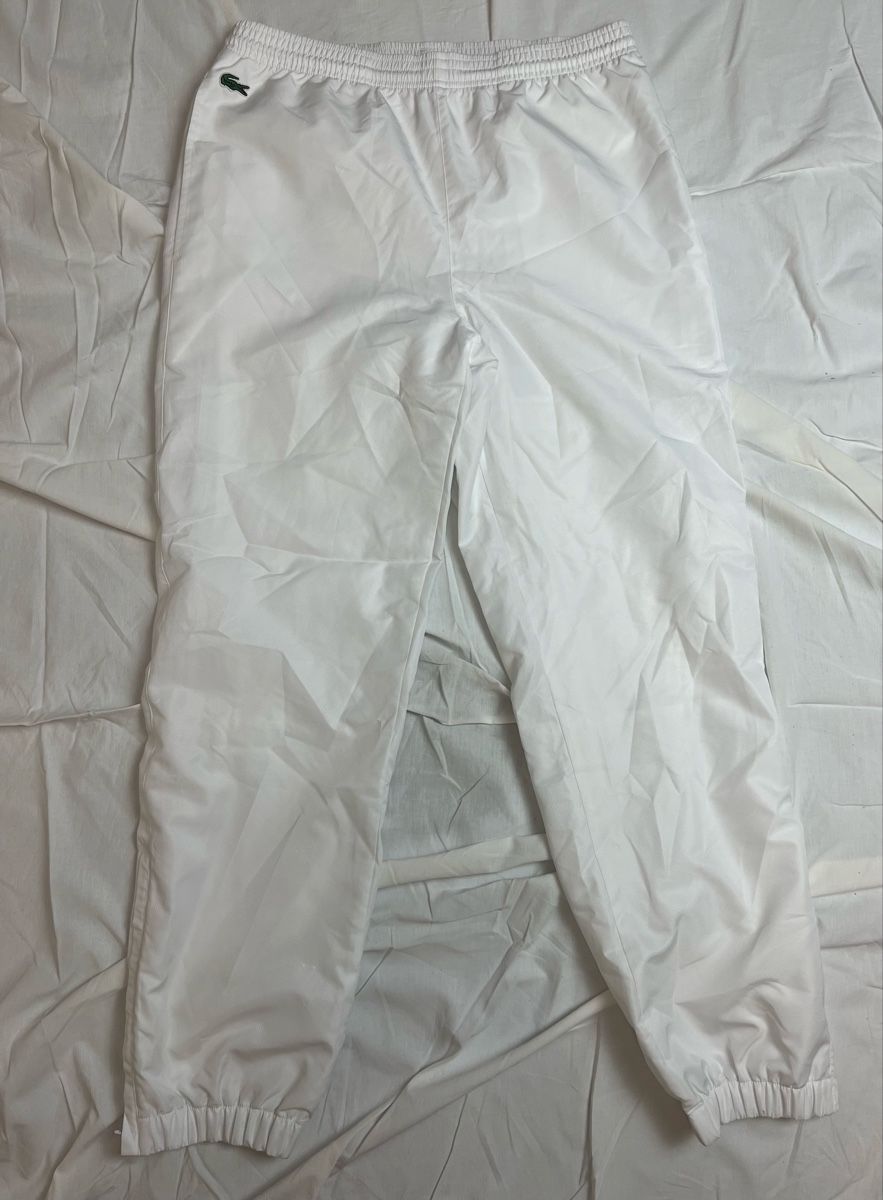 Lacoste Pantaloni: Lacoste Trackpants White (Size: S) – Nuovo (secondo la descrizione) da Münchenstein venduto da jannis_f