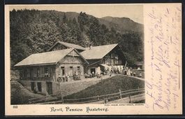AK Reuti, Pension Hasleberg, 1905