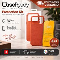 TechWoven Case iPhone 17 Pro + Displayschutz