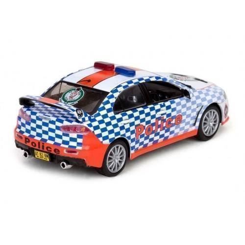Mitsubishi Modellini d'auto: Mitsubishi Lancer Evolution X 2009-2016 "Police Australien – Nuovo e nell'imballaggio originale da Gerlafingen venduto da espero88 6