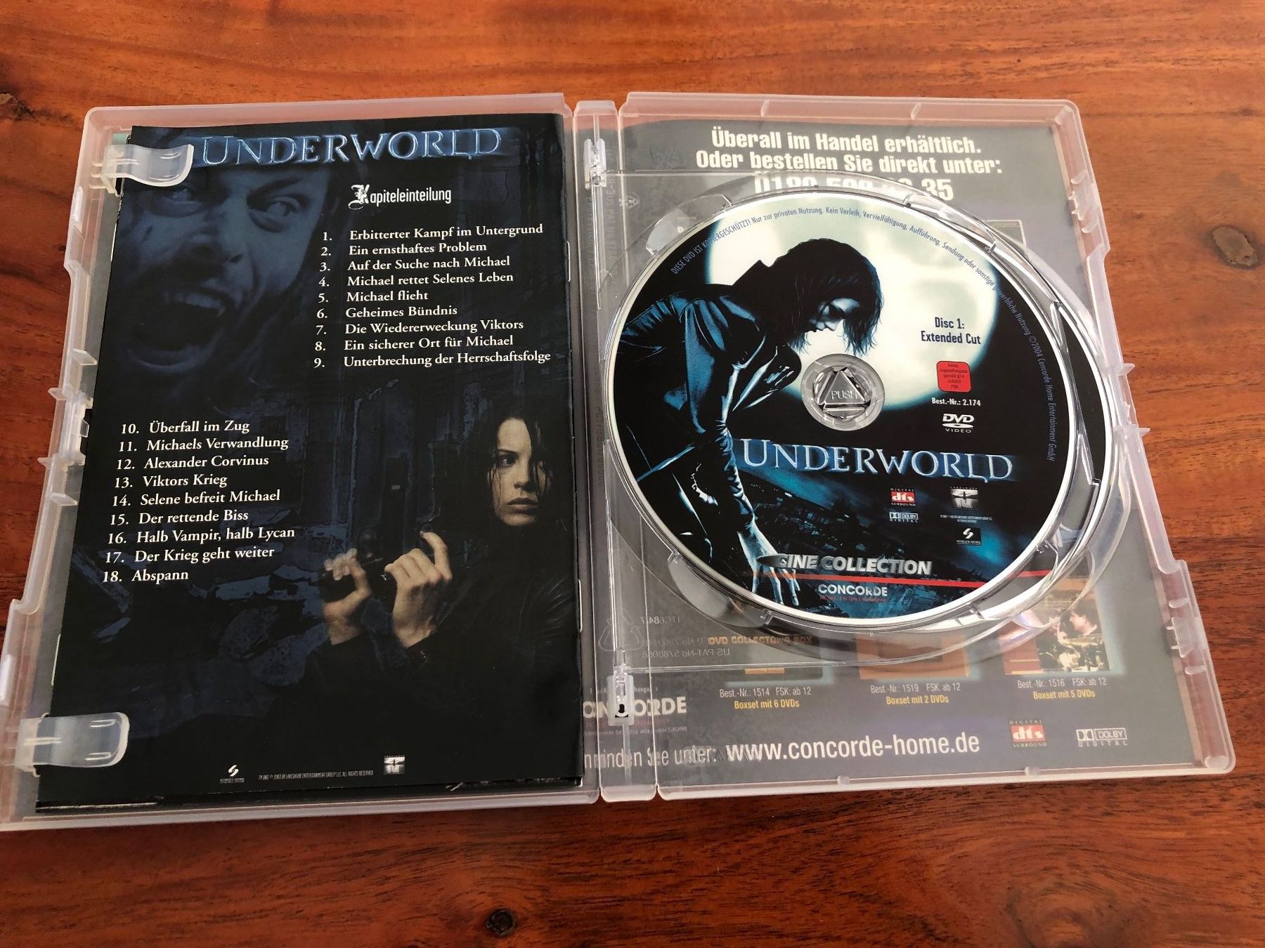 Tutti i DVDs: Underworld Extended Cut DVD Top Zustand – Usato da Schübelbach venduto da Dolly990_2 2