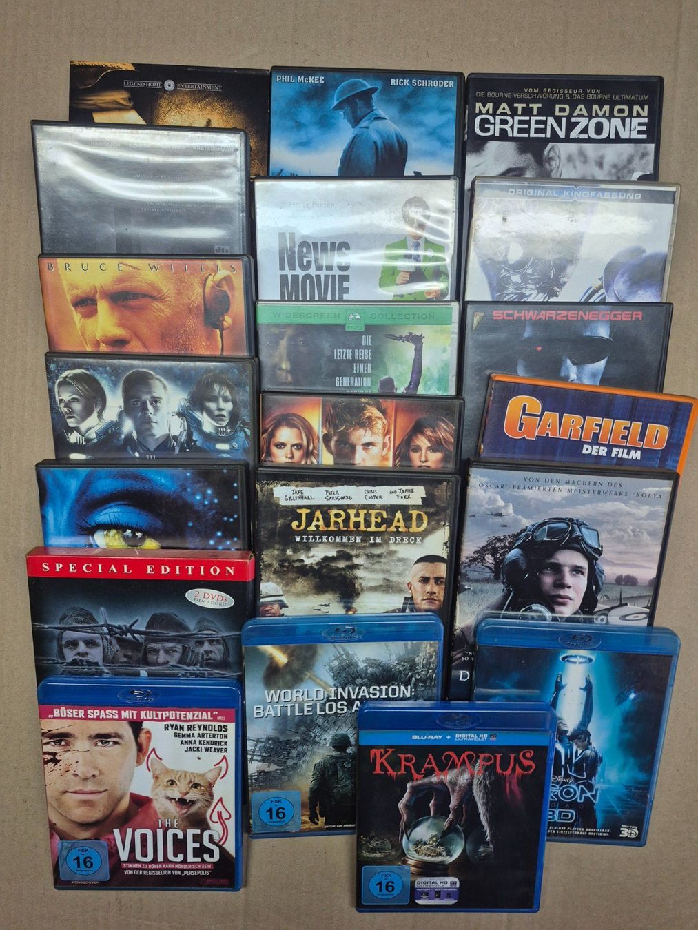 Alle DVDs: 20x DVD+ Blu-ray – Gebraucht aus Bigenthal von fugo