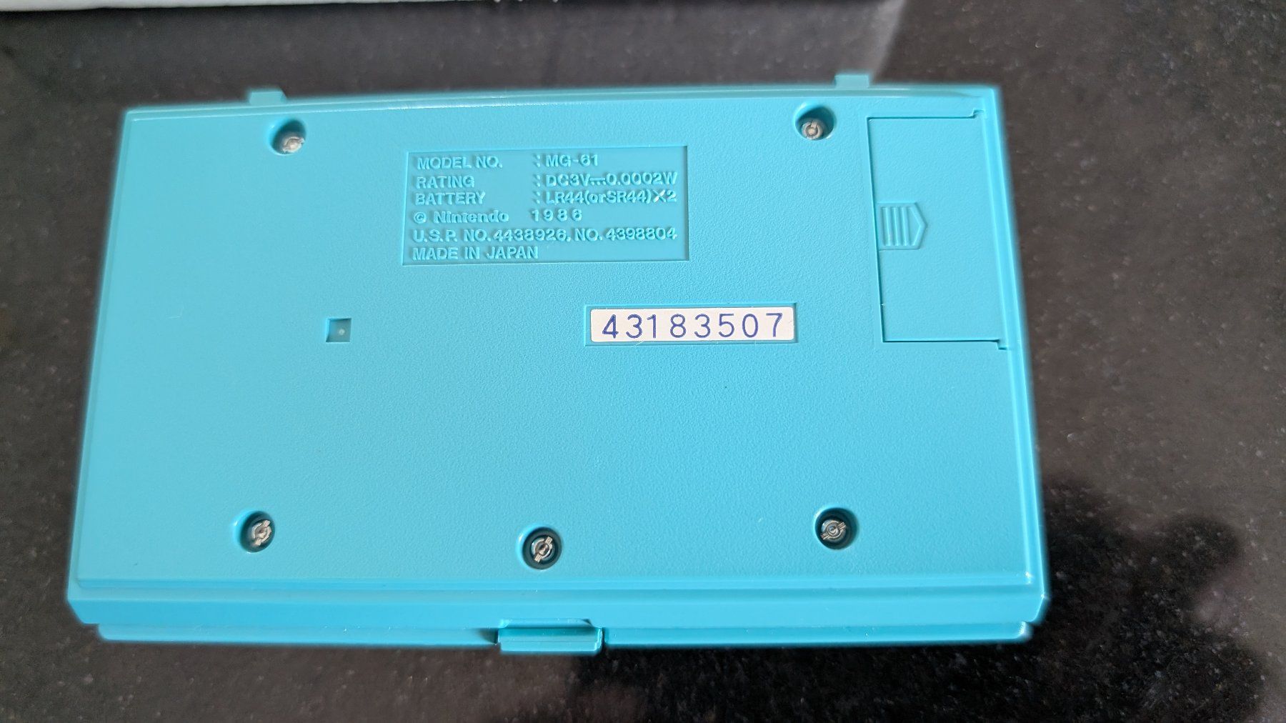 game&watch Konsolen: SQUISH - NINTENDO GAME & WATCH – Gebraucht aus Spiegel b. Bern von Natix 9