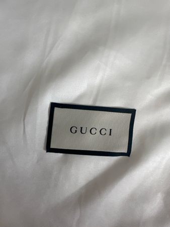 Gucci dust bag white