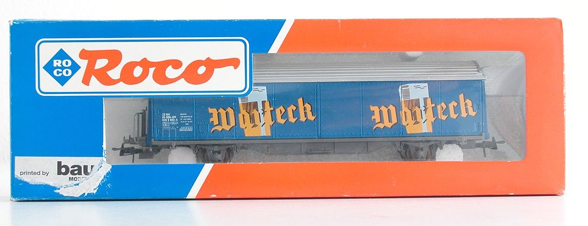 Roco Modelleisenbahnen: Roco Schiebewandwagen Hbils Warteck SBB Spur H0 – Gebraucht aus Oberwil BL von Klang 5