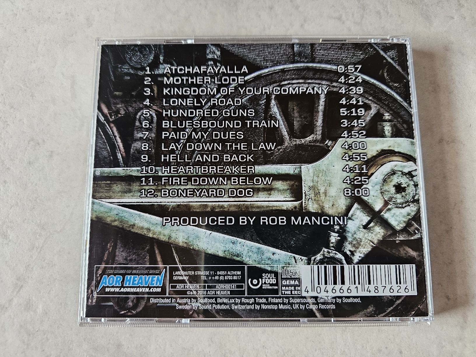 CD: Boneyard Dog  -  Bluesbound Train – Usato da Schneisingen venduto da backstore24 1