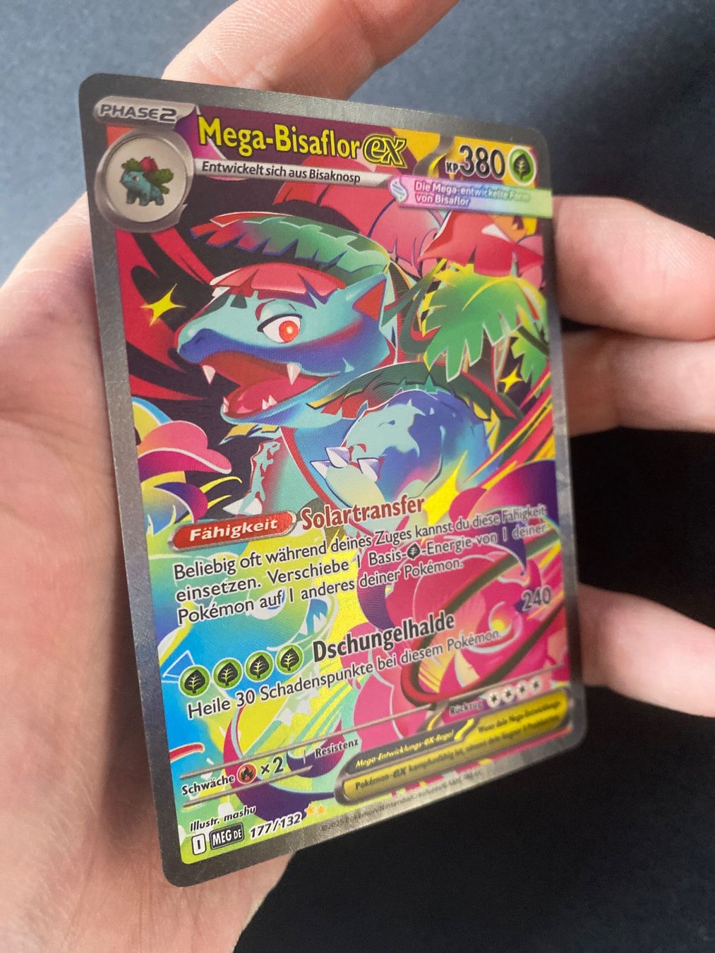 Pokémon Carte collezionabili: Mega Bisaflor ex 177 - Mega Venusaur - Mega Evolution - DE – Nuovo (secondo la descrizione) da Hausen AG venduto da Shrade 1
