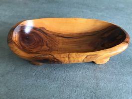 Corbeille en bois d’olivier
