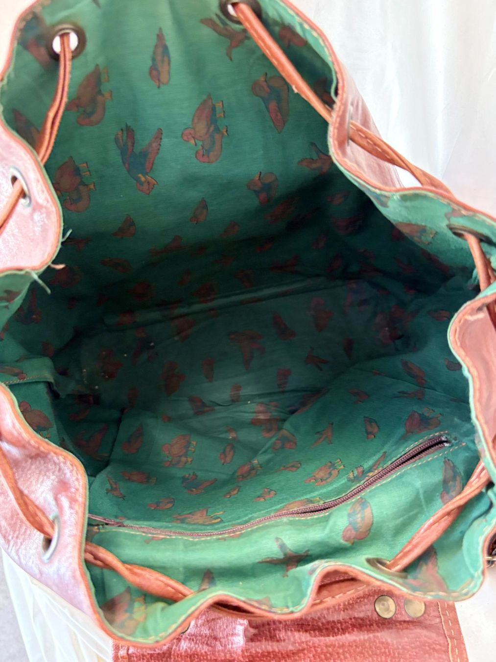 Zaini: Lederrucksack "I. Ponti" – Usato da Zürich venduto da Drahtzug 2