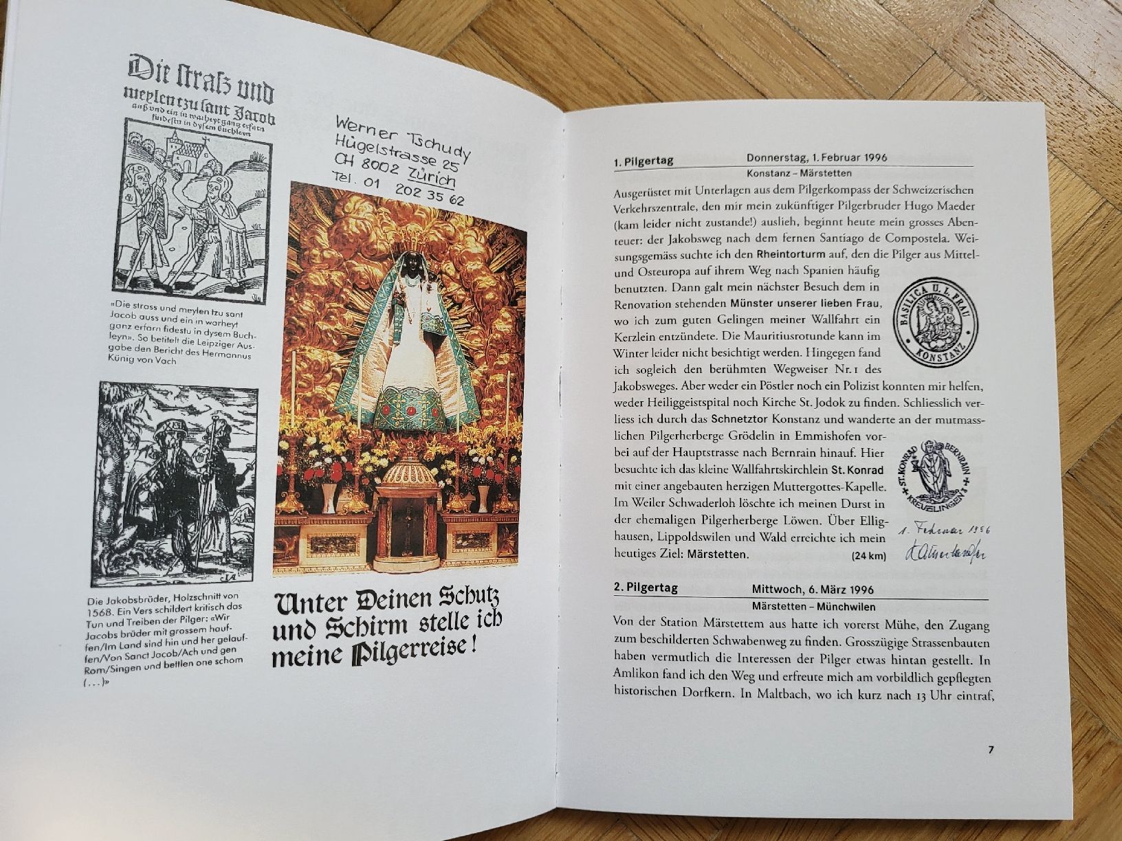 Libri: Der Jakobsweg – Nuovo (secondo la descrizione) da stäfa venduto da brandy66 3