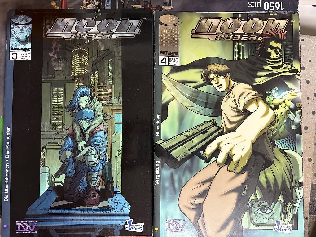 Comics: Neon Cyber Comic 1-4 komplett – Gebraucht aus Schleinikon von kar_8ww7 1