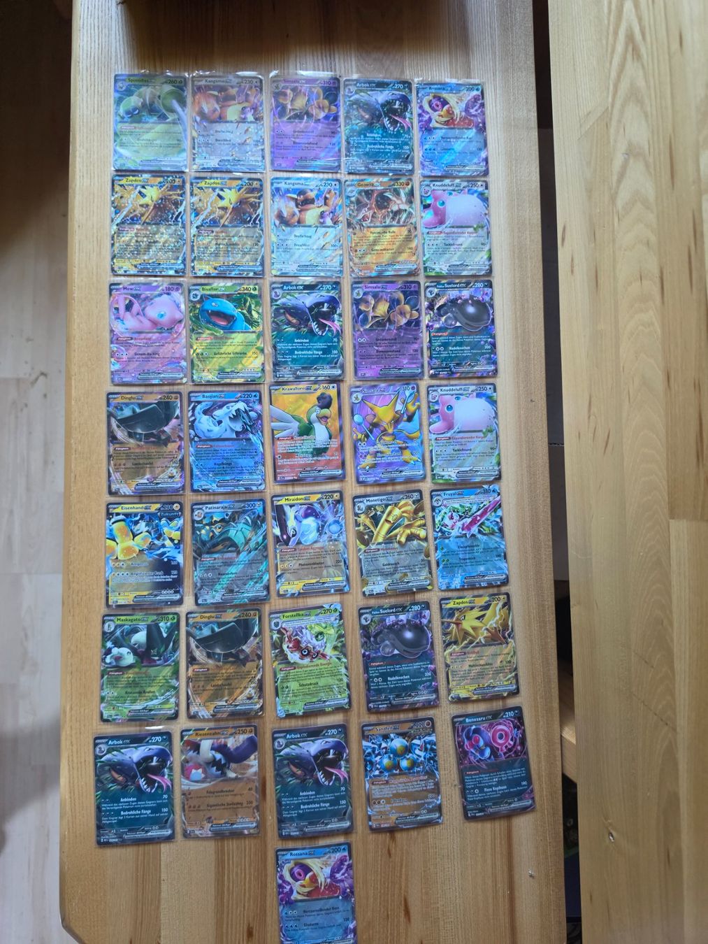 Pokémon Sammelbilder & Trading cards: 36 Pokemon ex Karten DE ab 1.- – Gebraucht aus triesenberg von wisi369