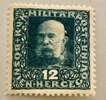 Briefmarke aus Österreich/Bosnien Herzegowina Franz Joseph 