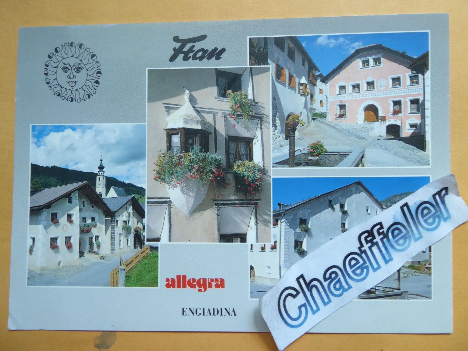 Cartoline postali: 1997 Ftan,  allegra Engadina, Feldpost – Usato da Zürich venduto da Chaeffeler