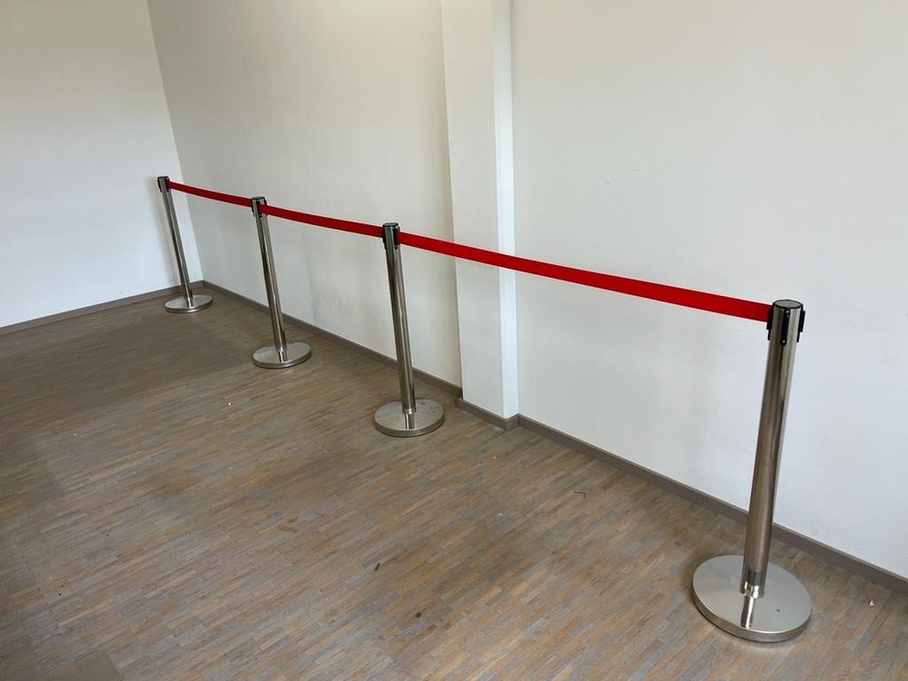 Mipcase Warnpfosten Edelstahl - Reflektierende Verkehrssperre 50x16cm Gelb