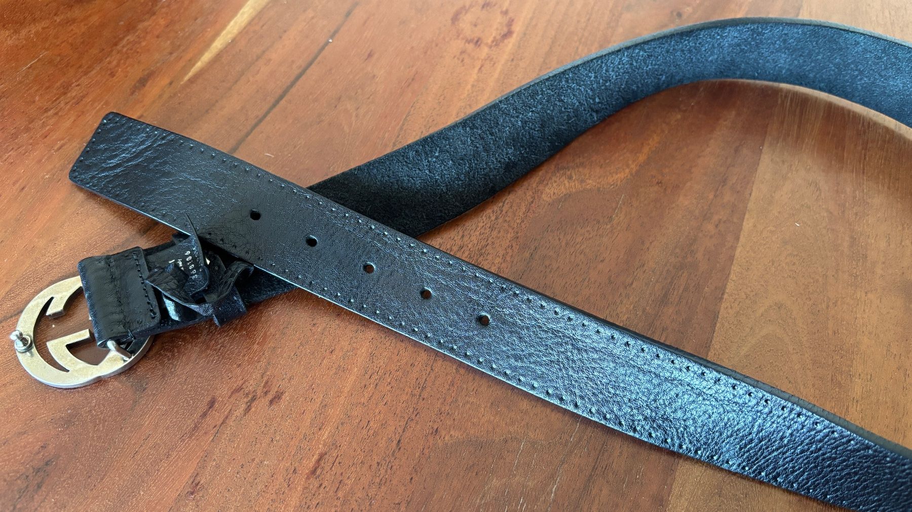 Gucci Ceintures: Schwarzer Original Gucci Gürtel (105cm) – D'occasion à Lengnau BE par 4ConsultingSolutions 5