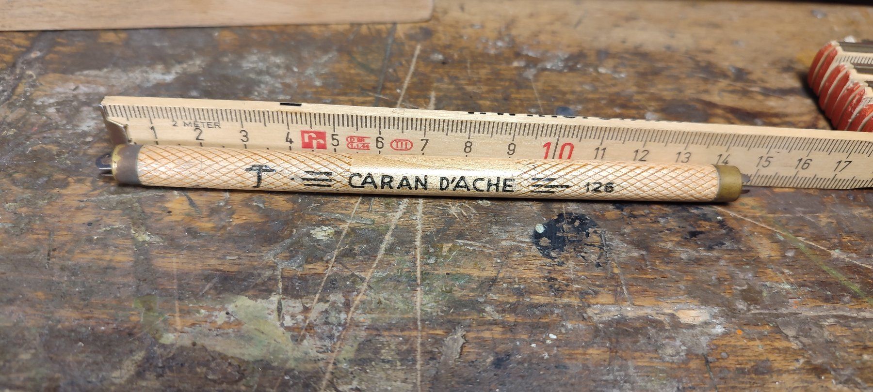 Caran D'Ache Penna & Evidenziatori: Wunderschöner alter Stift? Caran D Ache 126 Selenstab? – Usato da Gelterkinden venduto da MYSTOREFORYOU4460 5
