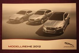 Prospekt JAGUAR Modellreihe 2012