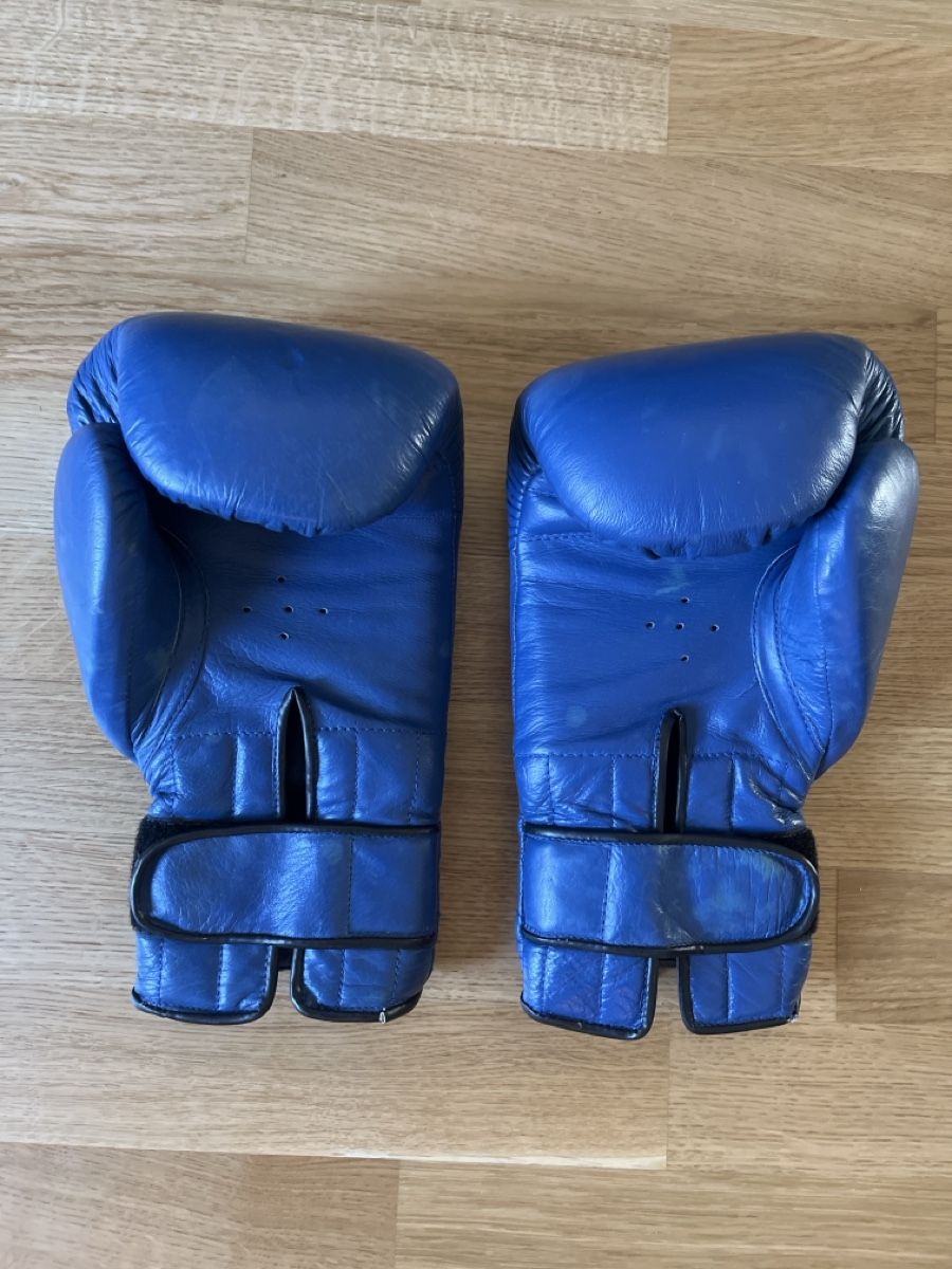 Gants & mitaines : Thai Gear Boxing Gloves Blue – D'occasion à Lausanne par me6_8tc5 1