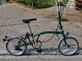 Brompton M6R Klappvelo Faltvelo Campingvelo
