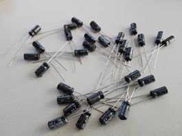 Elektrolyt Kondensator 4.7uF 50V 5Stk