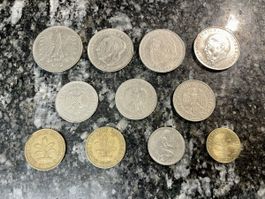 Deutsche Mark - Sammlung, diverse Jahrgänge