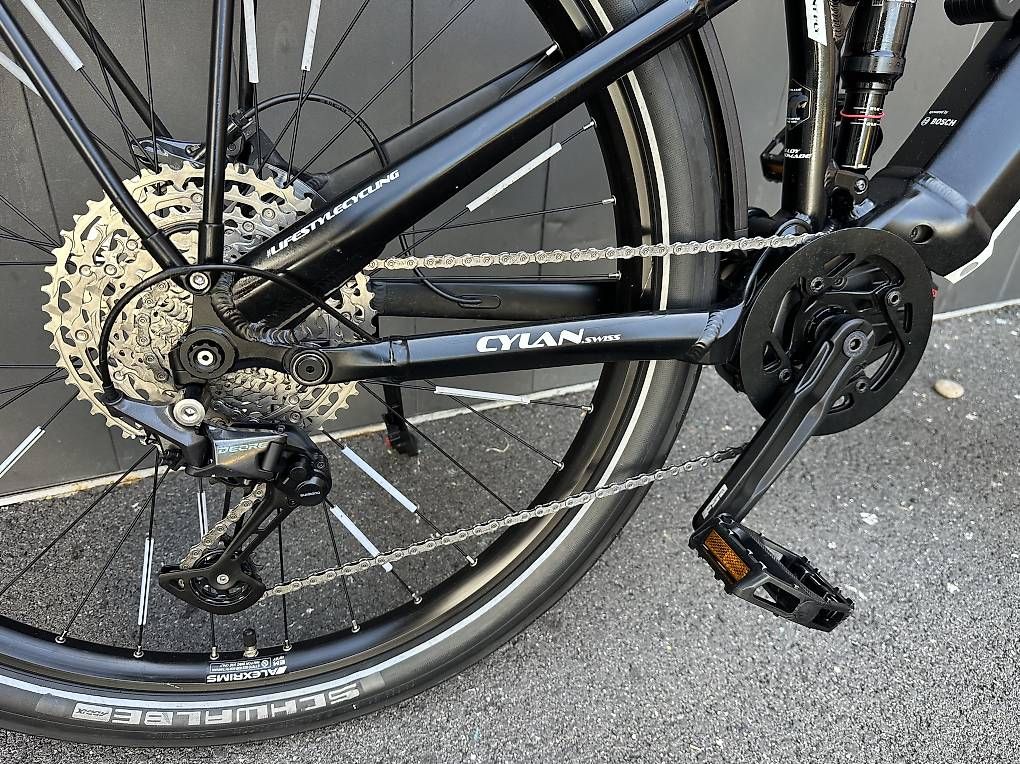 Biciclette: E-bike Cylan Sprint Fly fully 45km/h  – Usato da Quartino venduto da DiloUsato 4