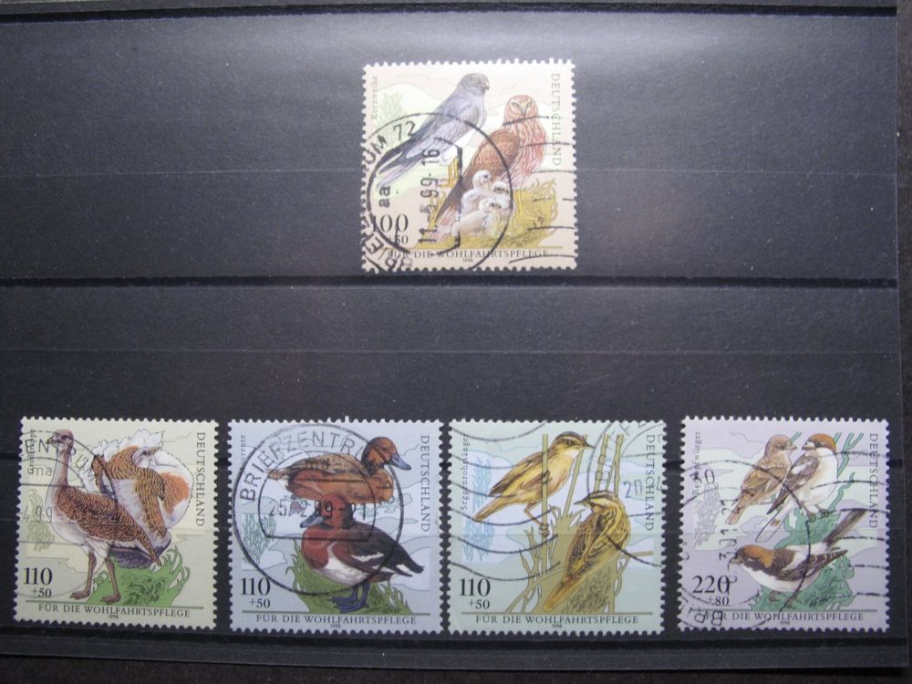 Prophila Collection BRD Briefmarken 2015-2019 – 'Bedrohte Vogelarten', Postfrisch MNH, Sammleredition