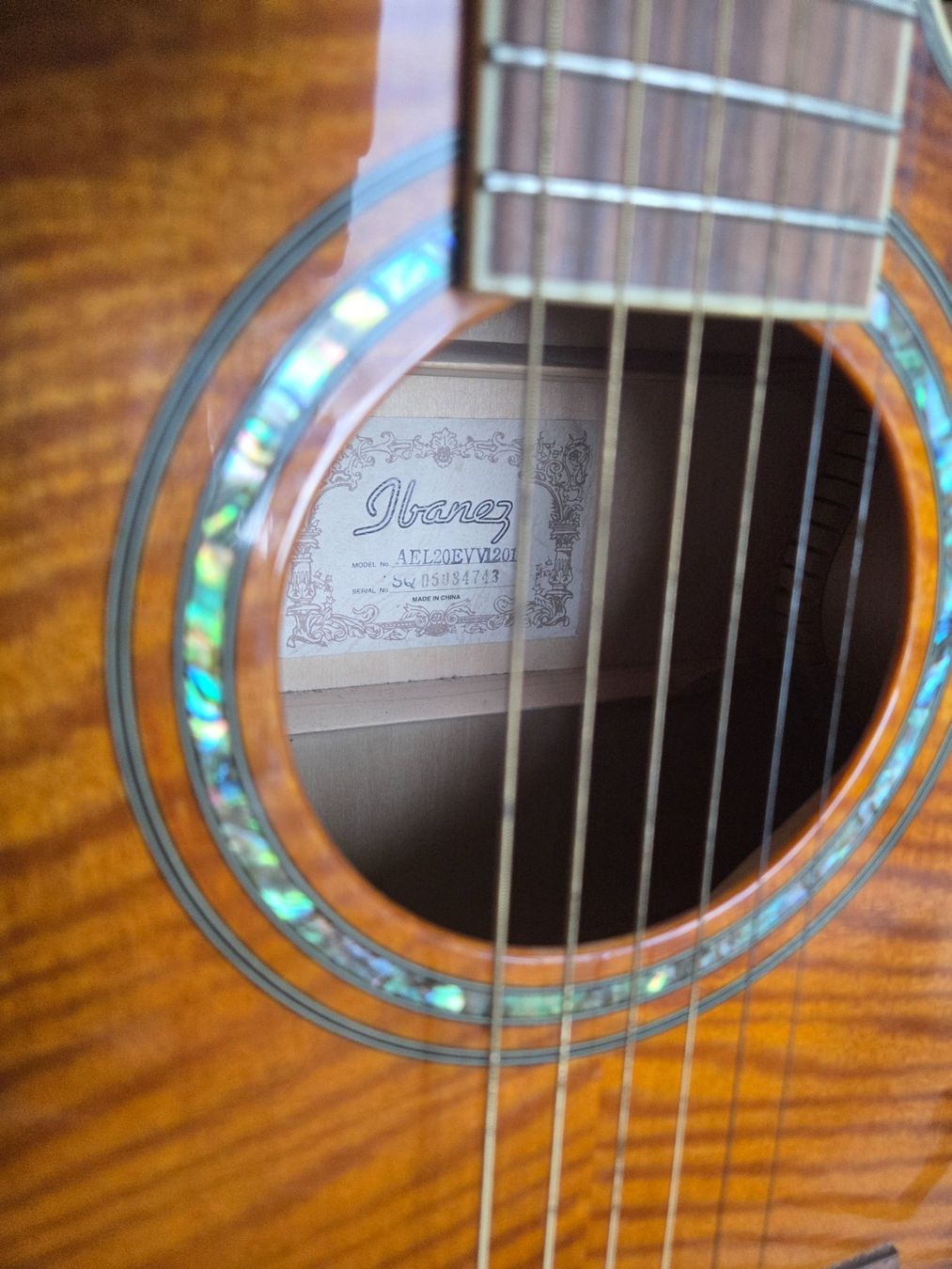 Ibanez Strumenti musicali: Ibanez Akustik/Elektro Gitarre – Usato da Langrickenbach venduto da matchless666 4