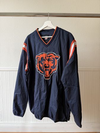 NFL Chicago Bears Windbreaker Jacke blau Grösse XL