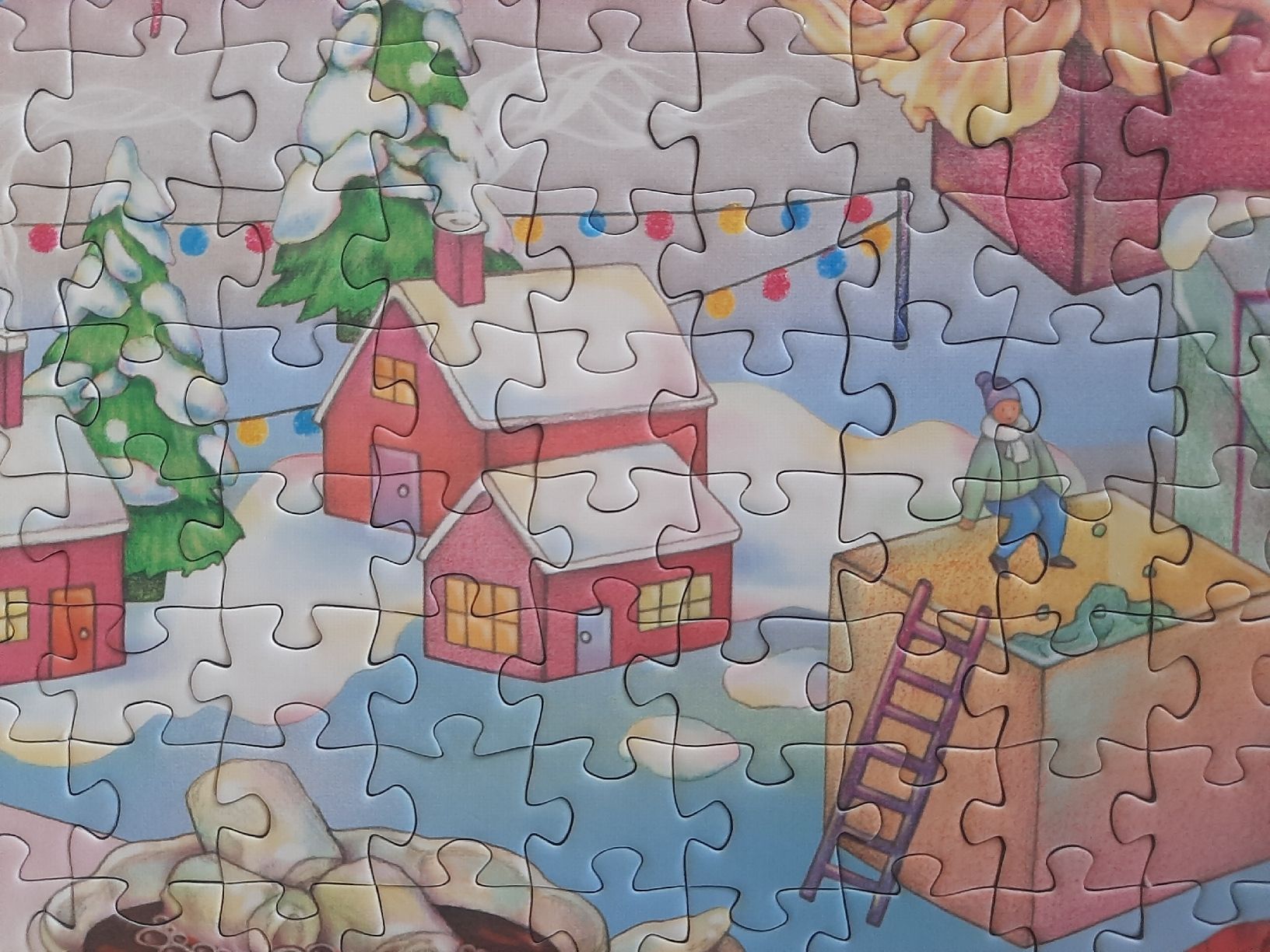 Puzzle: Puzzle 1000 Adventskalender – Usato da Zürich venduto da LeSchwab 4