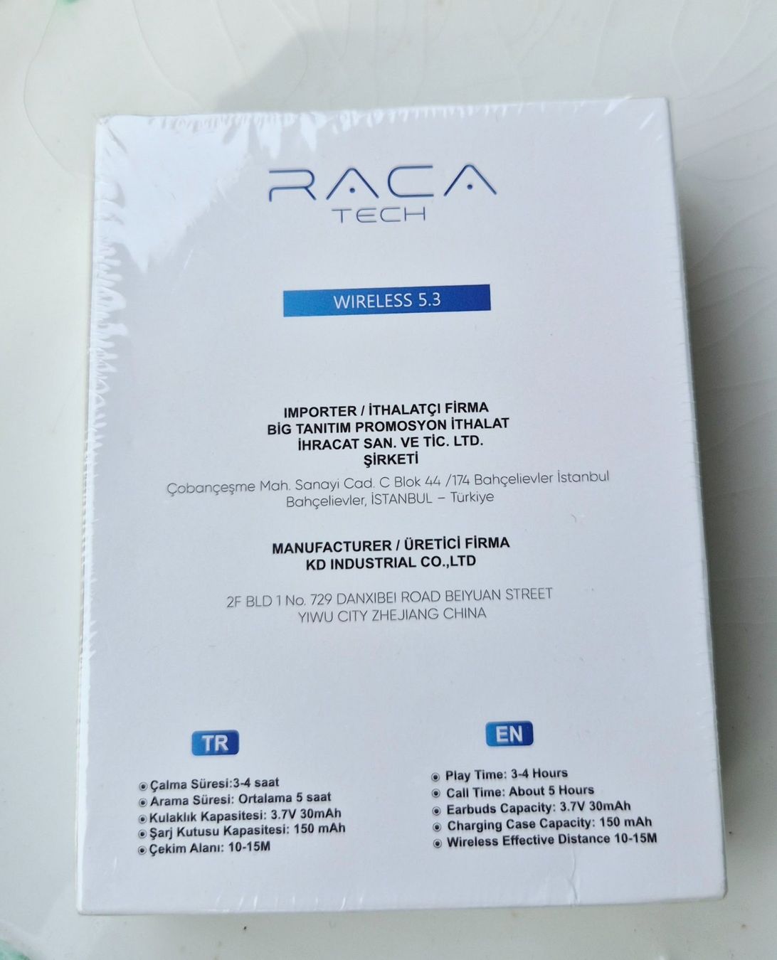 Kopfhörer: Raca Tech BK040 True Wireless Kopfhörer NEU – Neu und originalverpackt aus Elsau von the-colorful-side 2
