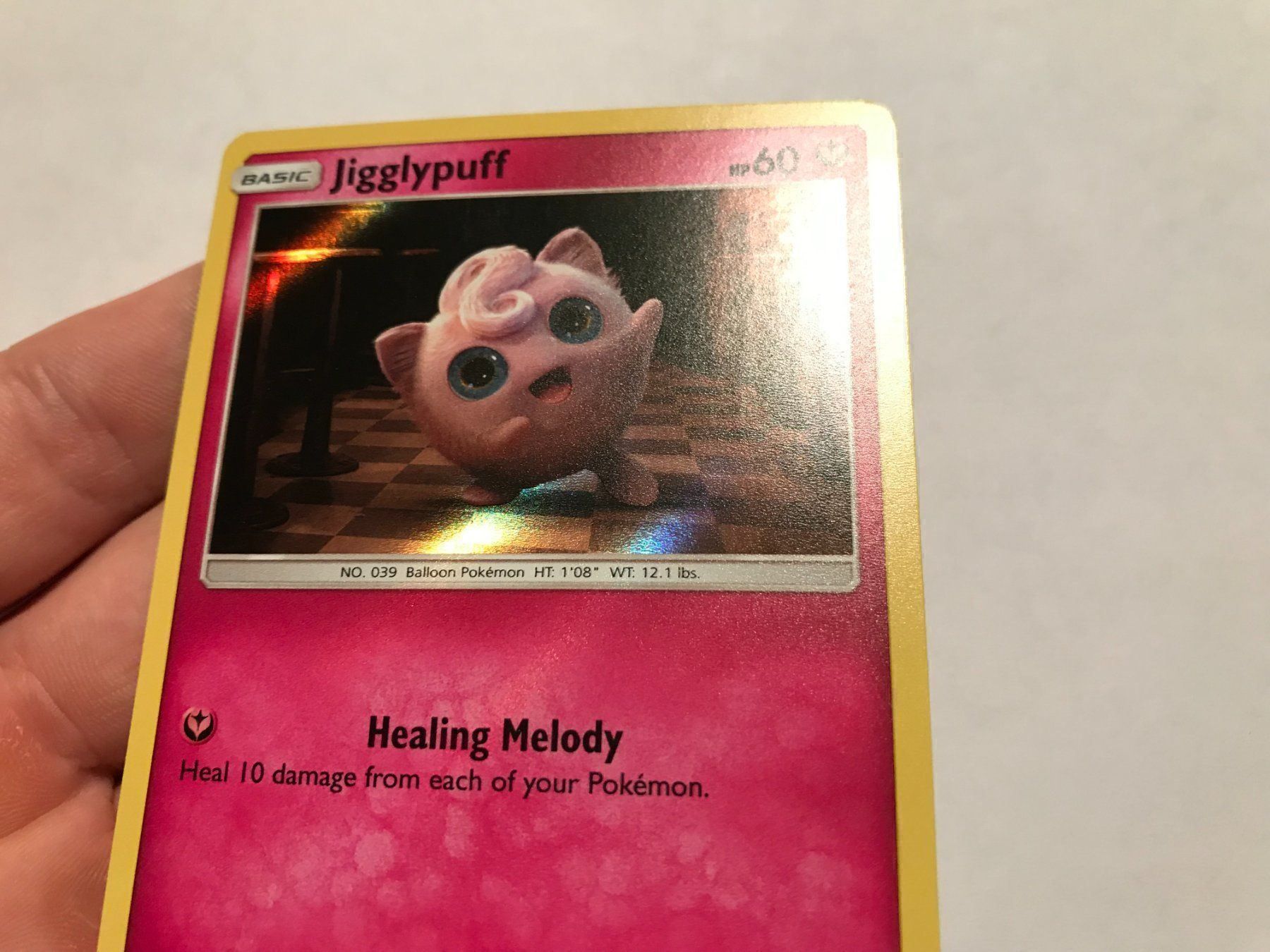 Pokémon Carte collezionabili: Jigglypuff holo Detective Pikachu – Nuovo (secondo la descrizione) da Hagendorn venduto da Pokecollectorch 2